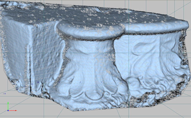 Figure 3: The same mesh without phototexturing