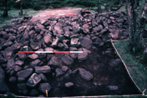 Image of the enclosure under excavation