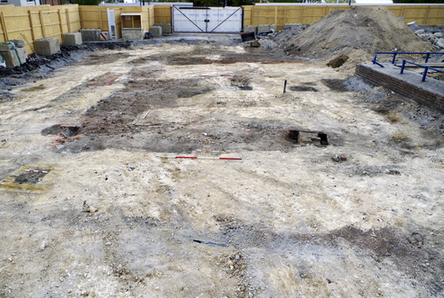 excavated cellar