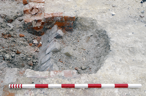 excavated coal chute