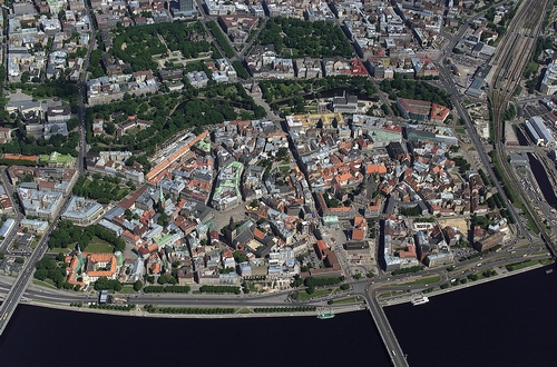 The central part of the Historic Centre of Riga. (Photo: National Heritage Board)