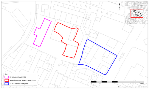 Regency Mews and adjacent sites