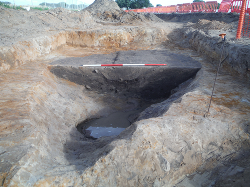 Watering hole [3179], facing north. 0.5m scale units